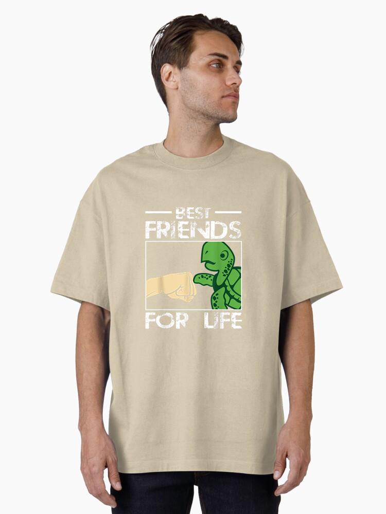 Best Friend For Life Sea Turtle Oversized T-Shirt - Image 2