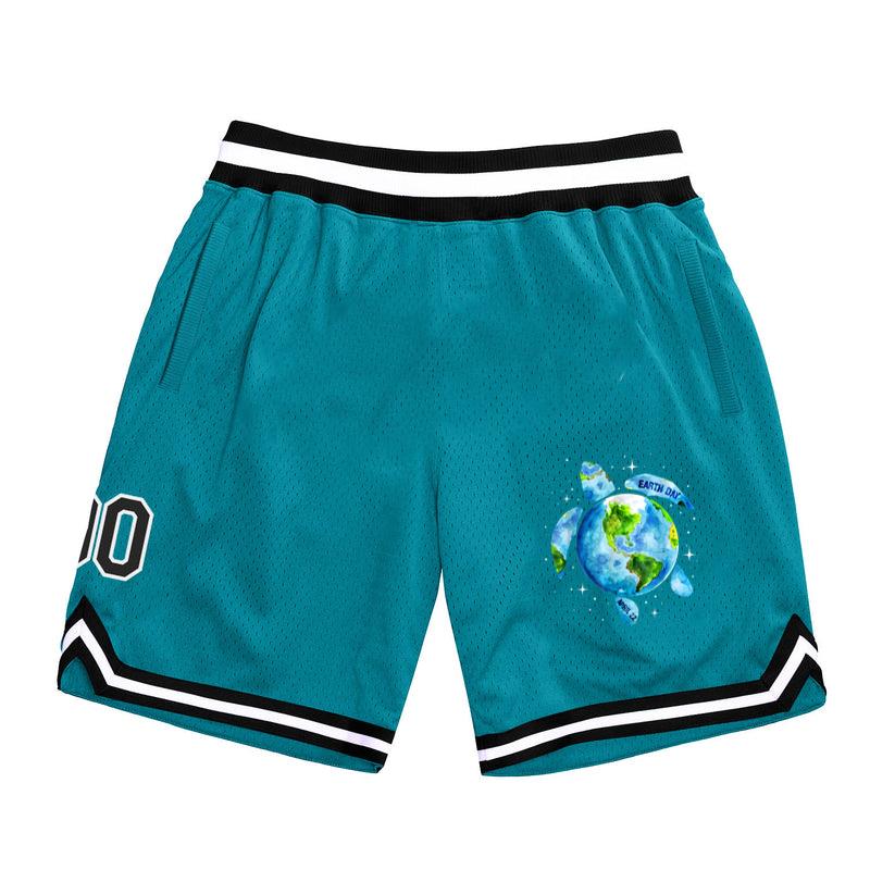 Earth Day 2022 Restore Earth Sea Turtle Art Save the Planet Classic Basketball Shorts 