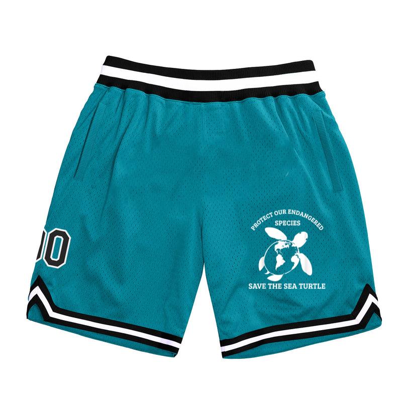 Earth Day Save The Sea Turtle Endangered Species Gift Classic Basketball Shorts 