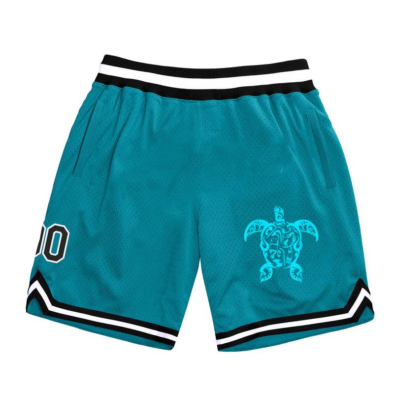 Earth Day Sea Turtle Tribal Plastic Pollution Classic Basketball Shorts 