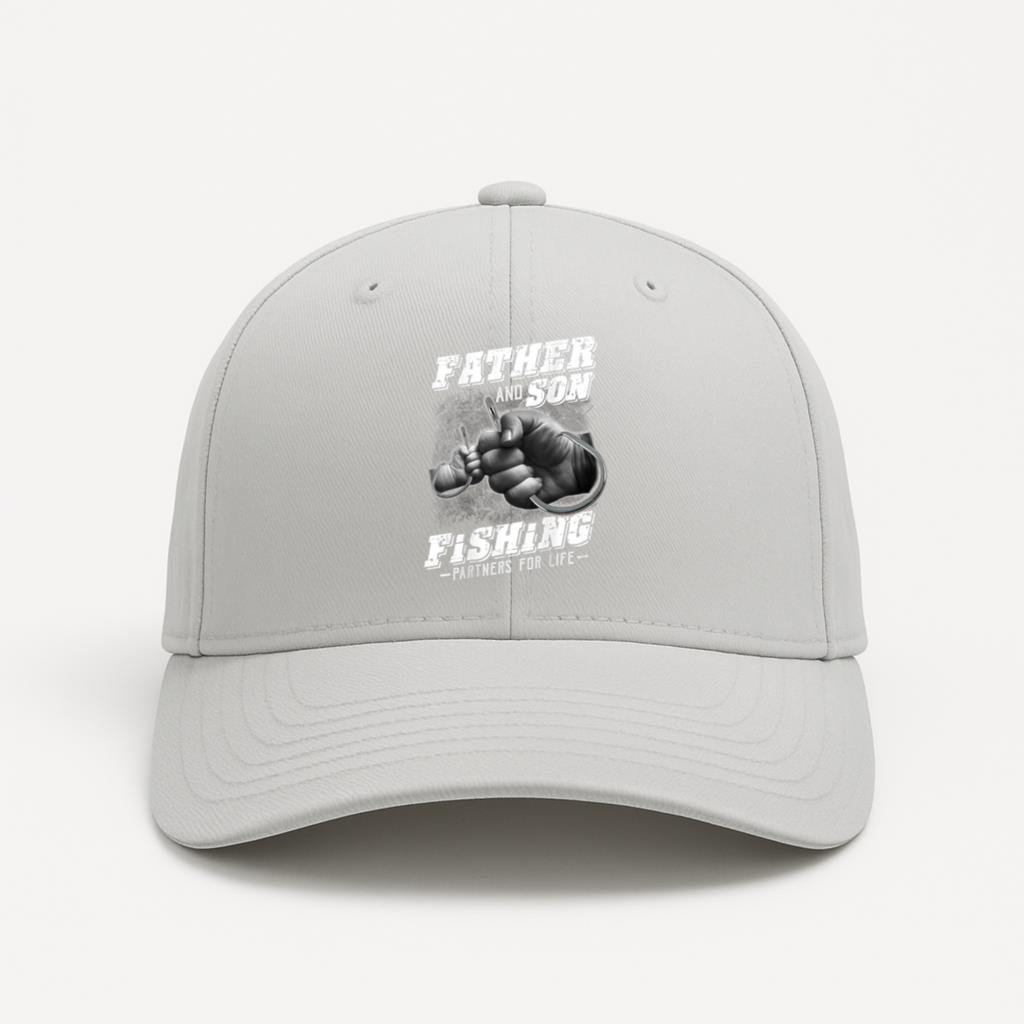 Father And Son Fishing Partner For Life Cotton Twill Cap 