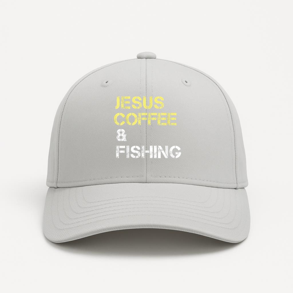 Fishing Apparel For Christian Coffee Cotton Twill Cap 