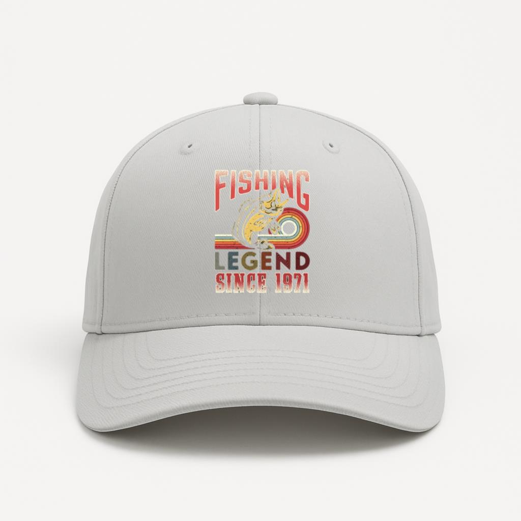fishing legend since vintage Cotton Twill Cap 