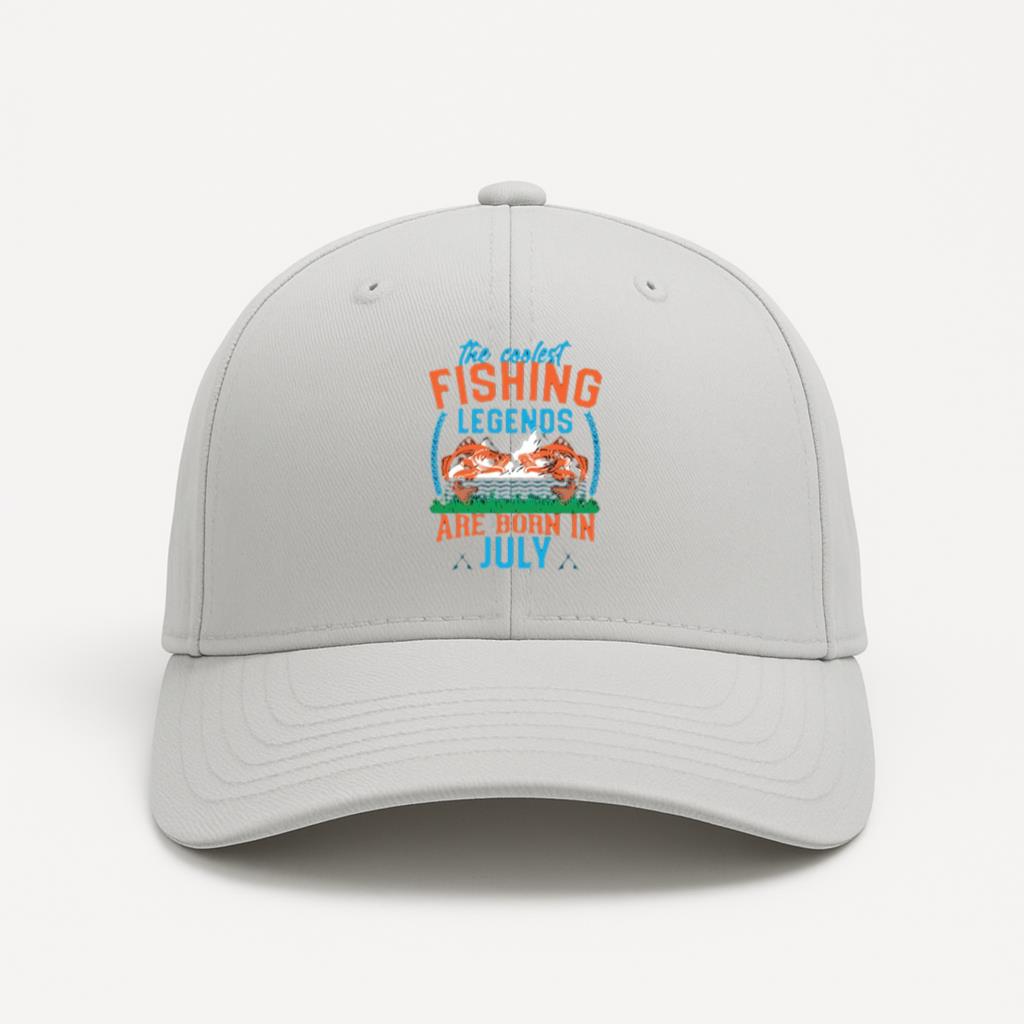 fishing legends born september t Cotton Twill Cap 