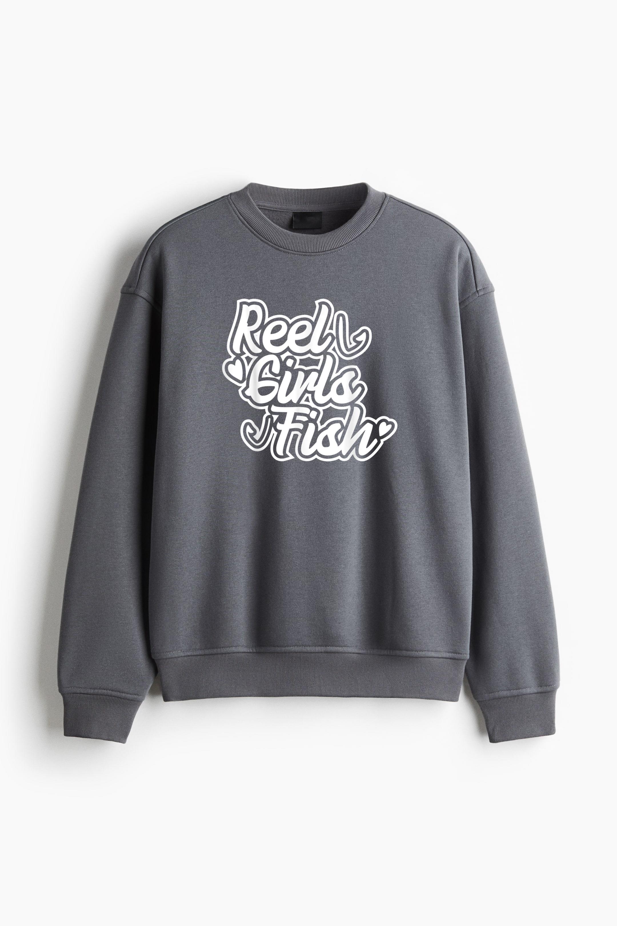 Fishing Reel Girls Fish Regular Fit Printed Sweatshirt - Image 2