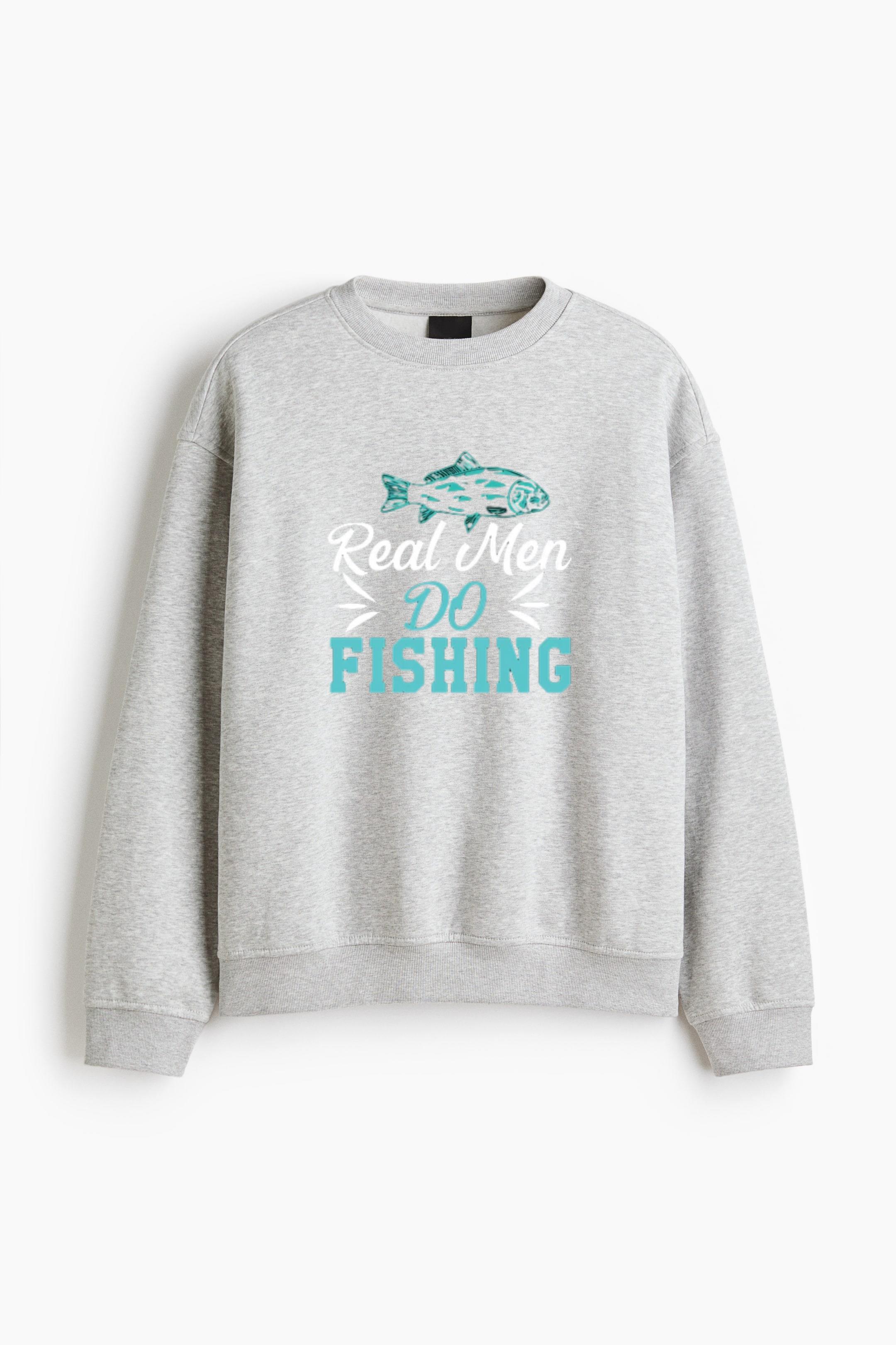 fishing t shirt design vector X Regular Fit Printed Sweatshirt 