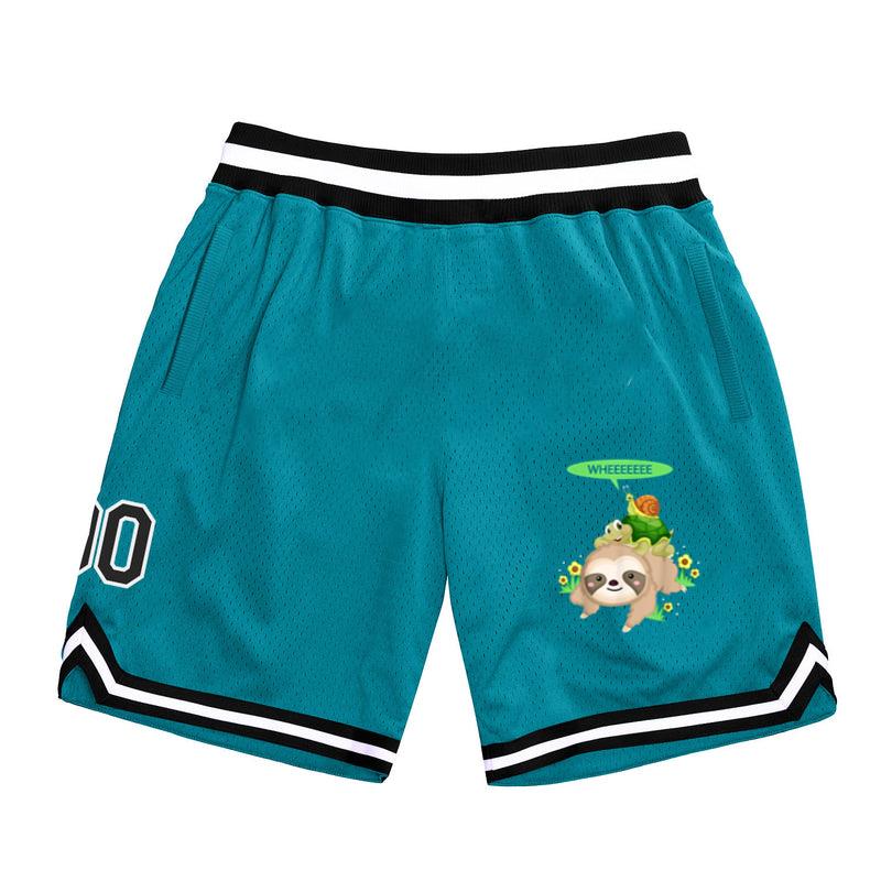 Running Wild Sloth Turtle Snail Classic Basketball Shorts 