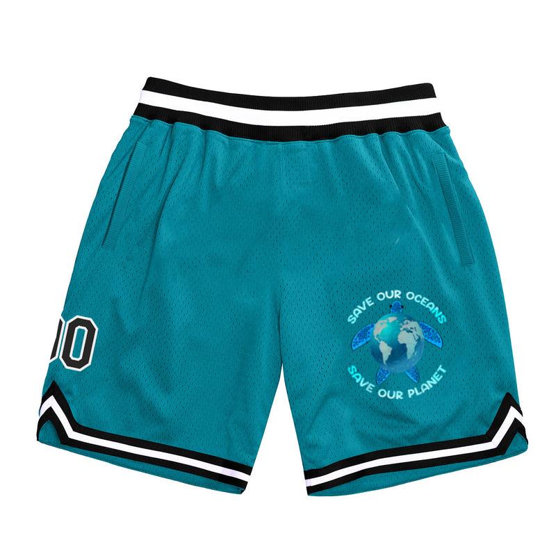 Save Our Oceans Save Our Planet Turtle Classic Basketball Shorts 